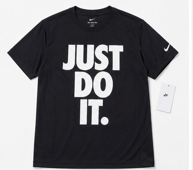 Nike Men’s Just Do It T-Shirt Black – Camiseta Deportiva