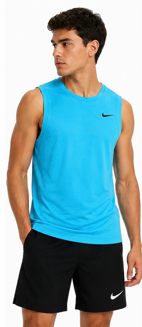 Nike Dri-FIT Men’s Training Tank Top Blue – DV9813-345