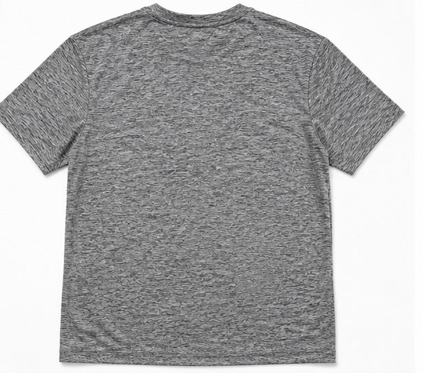 adidas Men’s Tech Tee Heather Gris – Talla M
