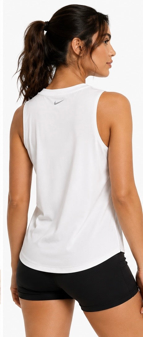 Nike Dri-FIT Women’s Running Tank Top Blanco – Talla XS