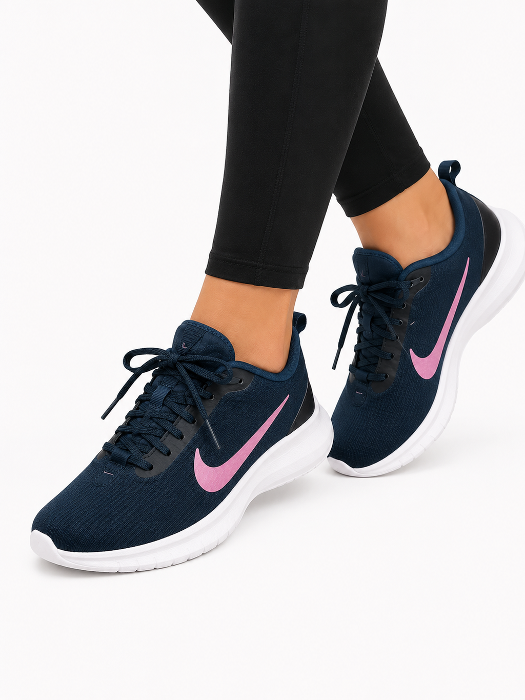 Nike Flex Experience Run 12 Women’s Shoes – Navy/Pink