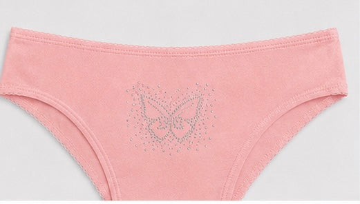 Juicy Couture Women’s 5-Pack Butterfly Panties – Size M