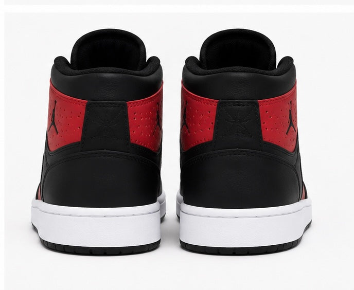 Jordan Access Black/Gym Red-White