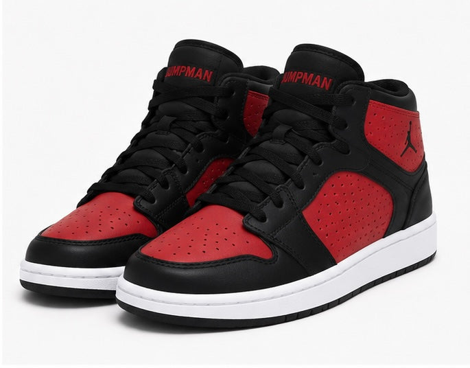Jordan Access Black/Gym Red-White