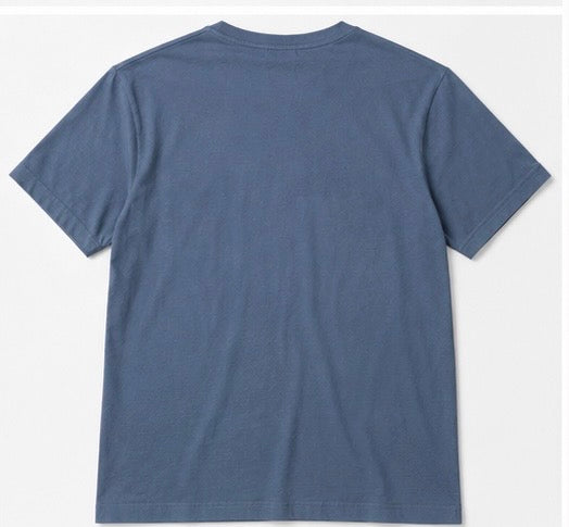 Quiksilver Men’s T-Shirt Indigo con Bolsillo – Talla M