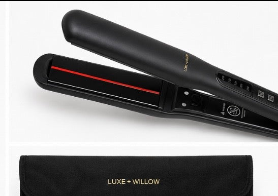LUXE + WILLOW Infrared Hair Straightener – 1.5” Ceramic Plates
